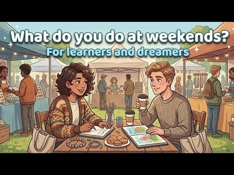 Talk About Your Weekend in English (Beginner Friendly!)