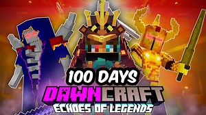 I Survived 100 Days in Dark Souls Minecraft