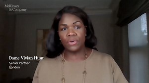 Training, inclusiveness, and what’s needed to make real progress for Black women in organizations: London-based senior partner Dame Vivian Hunt shares how organizations should set goals as “we all need to take responsibility.” Watch this webinar to explore the findings of our Women in the Workplace research: https://mck.careers/3ujiL4B #McKWomen #McKinseyBlackNetwork #Changethatmatters #McKCareers | McKinsey & Company