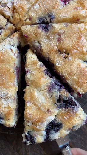 Julie Clark | Tastes of Lizzy T on Instagram: "Before all you’re thinking about is pumpkin and apple, make THIS. Red white and blueberry cake with fresh raspberries and blueberries!! And that sugary crunch topping? Irresistible. Comment CAKE for the recipe! https://www.tastesoflizzyt.com/red-white-blue-berry-cake/ If you’ve made this easy cake recipe, please leave a review on our site! Your feedback helps us so much 💜"