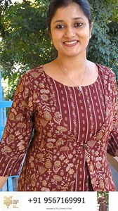 Rayon Printed A-line Kurti with Overcoat Pattern. #kurti #kurticollection #alinekurti #SumiNirenjan #DCTCLOTHINGSTORE | DCT Clothing Store