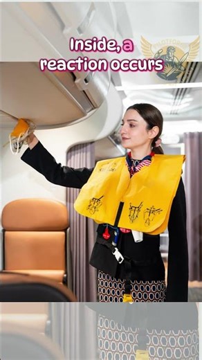 How the oxygen mask works in the plane