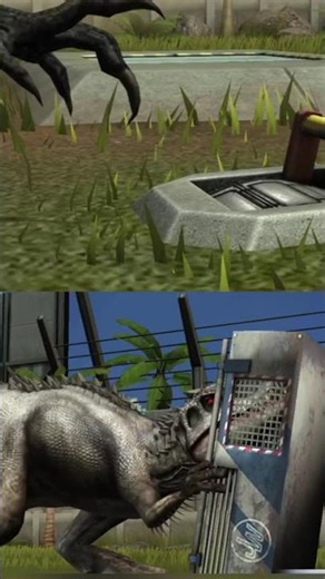 Indominus Rex Vs Indoraptor Feeding animation #jurassicworld#indominusrex#indoraptor#gaming