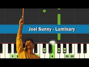 Joel Sunny - Luminary | Easy Piano Tutorial