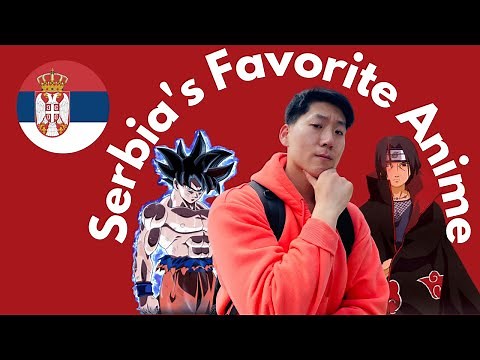 WHAT is SERBIA'S FAVORITE ANIME? Anime Srbija the CAPITAL of Anime after JAPAN