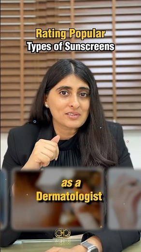 Rating Popular Types of Sunscreens as a Dermatologist #dermatologisttips #skincare