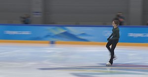 Moments | Beijing 2022 - Figure Skating - K. Valieva practice session