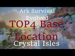 고인물도 모르는 크아집터?![아크서바이벌 이볼브드]ArkSurvival Evolved Best Crystal Isles Base Locations