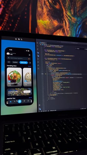 Sabir Developer on Instagram: "✨ Pixel-Perfect Flutter UI (So Satisfying)"