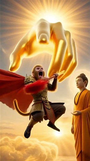 Instant Karma: Monkey King Learns a Lesson from Buddha 🐒🖐️⚡