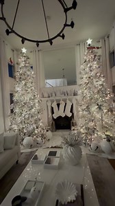 Welcome to my winter wonderland christmas 2024 Yes! I put up my Christmas trees before Halloween, and I LOVE it. Christmas is my favorite time of the year , so I start early to make it last longer. This year I’m switching out the traditional red and white Christmas decor , to a beautiful calm serene winter wonderland. . . . #fireintheholechristmas #christmas #christmas2024 #christmaslights #twotwelvefootchristmastrees #twoisbetterthanone #christmasdecor #christmastrees #christmasdecorating #wint