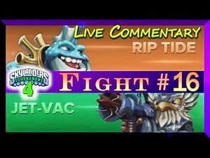 Skylanders Swap Force PVP 4th Battle Tournament Final Fight Of Round 1 Rip Tide Vs Jet Vac