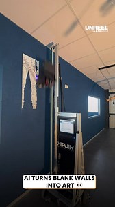 From blank walls to stunning art: How a mobile printer transforms spaces