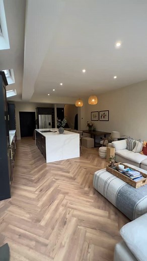 228 reactions · 11 shares | We love everything about this project, from the black cabinets to the stone waterfalls, this kitchen has it all! ⭐ #theshakerwork #renovation #renovationproject #renovatingourhome #kitchen #kitchenhacks #kitchengadgets #kitchentips #dreamhome #home #newkitchen #interiordesign #kitchentour #hometours | The Shaker Workshop Ltd | Facebook