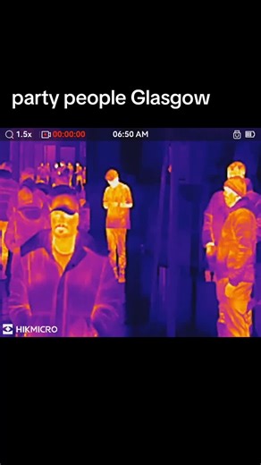 Vibrant Nightlife in Glasgow City Centre