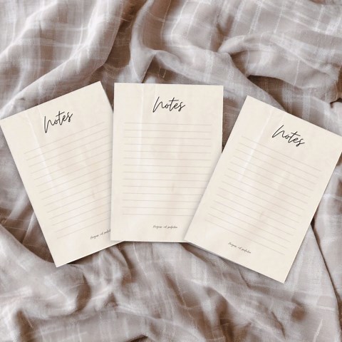 A5 Notepad Mockup Canva Template: Drag & Drop Frame (PDF Download, 3000x3000 Pixels) - Etsy