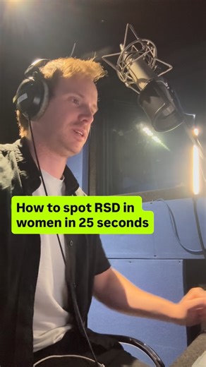 ADHD Chatter Podcast on Instagram: "How to spot RSD in women 💚 I’ve just recorded the audio version of my new book all about RSD. Can’t wait for you to hear it. Links in bio 💚"