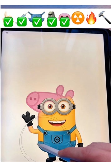 🙂Minion with Random Emoji #minions #emoji