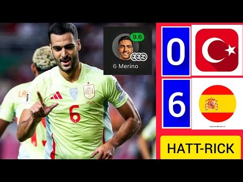 "Spain vs Turkey – ALL Goals & Crazy Moments! | Euro 2025 Highlights"