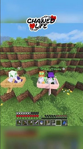 high intensity boat chase #chainedlife #minecraft