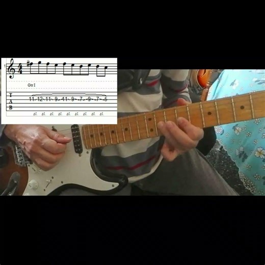 Single String Sliding Lick (with tabs) - DP's Guitar Encyclopedia #guitarlicks #guitarlessons