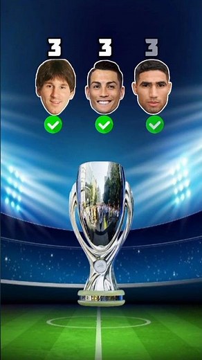 messi vs ronaldo vs hakimi (awards challenge) #football #messi #ronaldo #hakimi #sportsplays