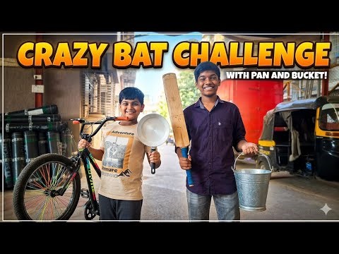 CRAZY BAT CHALLENGE with 6 Different Bats 🤯 | Daily Vlogs | Daily Vlog Channel