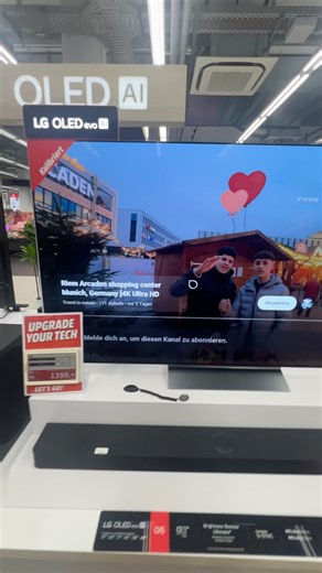 LG Oled SmartTV #televizyon #lg #smarttv #mediamarkt #munich