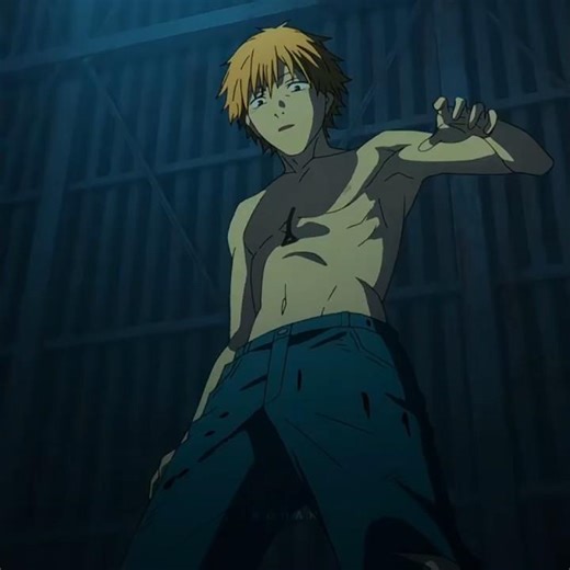 He's first transformation is fire 🔥💀|| chainsaw man || #shorts