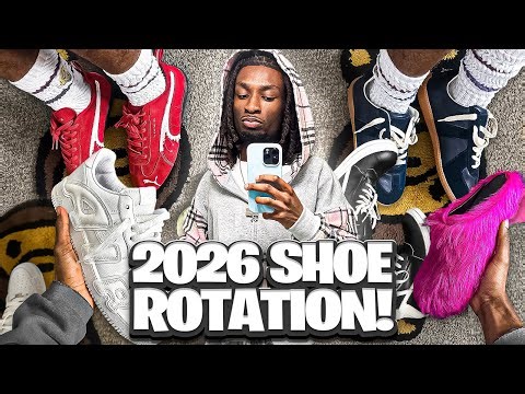 MY *NEW* INSANE SHOE ROTATION OF 2026!