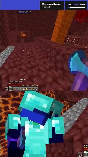 I Forgot My armor is trash! #minecraft