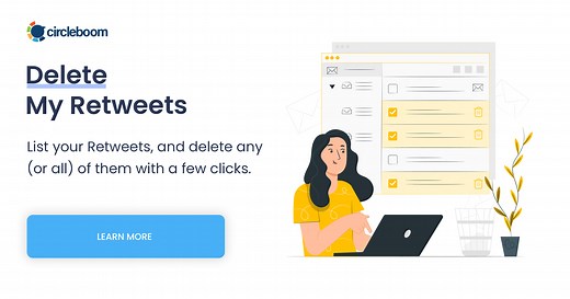 Delete All My Retweets - Find and Delete Retweets