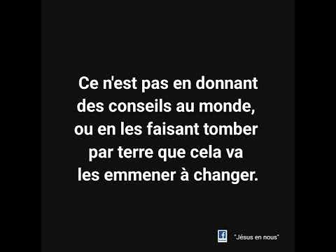 Les conseils seuls ne changent personne.