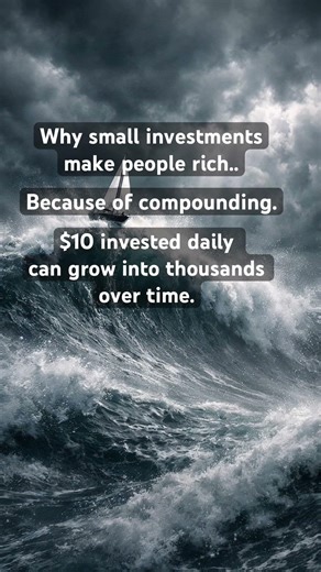 The compound effect. 💯 #wealthbuilding #financialfreedom #investing #compoundinterest