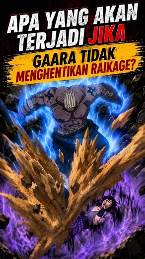 Bagaiana Jika Gaara Tidak Menghentikan Pertarungan Raikage vs Sasuke