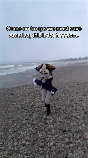 Braving 40mph Winds in a Fursuit Adventure