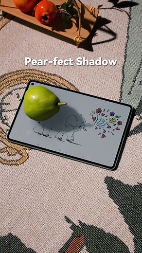 Start with anything. Literally anything.🍐✏️ Now make it yours! #HUAWEIMatePad Mini