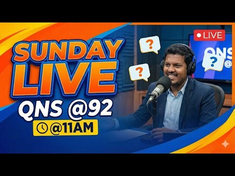 📌# SUNDAY LIVE QNS @92 DOUBTS ON TEACHERS/ASPIRANTS-OAVS/LTR -SSD(OSSSC),JT RECRUITMENT & REGULAR