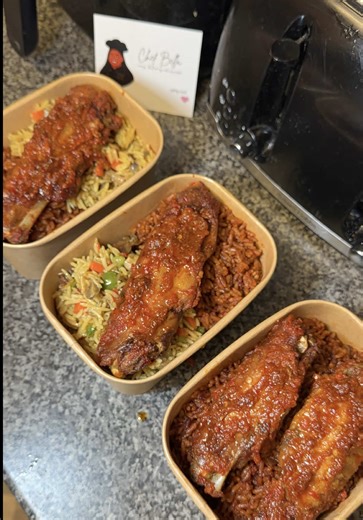 Replying to @TOKYO VENDETTA Oya drop it😂 #bellabillsxx #platesbychefbella #nigerianfoodvendorinlondon