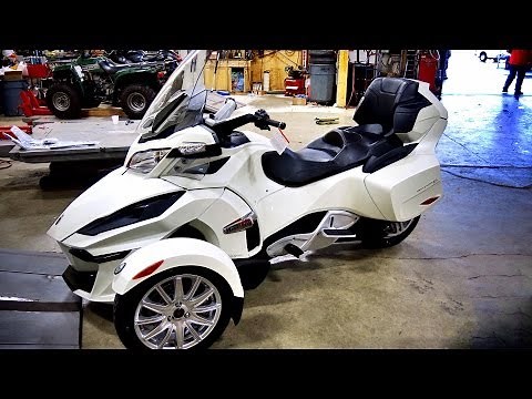 All New 2014 Can Am Spyder RT! - 1st Real Test Ride! | TestRides