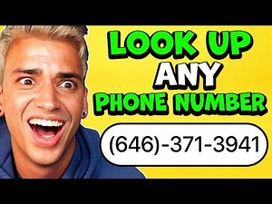 📍 Look Up ANY Phone Number for Free 🔍 Reverse Phone Number Lookup