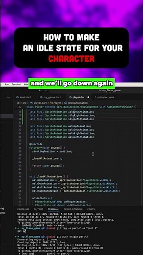 How to Give your Character an Idle State | Game Dev