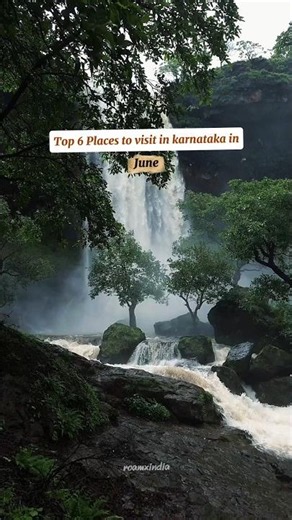 Top 6 place's to visit in karnataka 🌿🇮🇳#ytshorts #nature #travel #growth #karnatakatourism #fifa