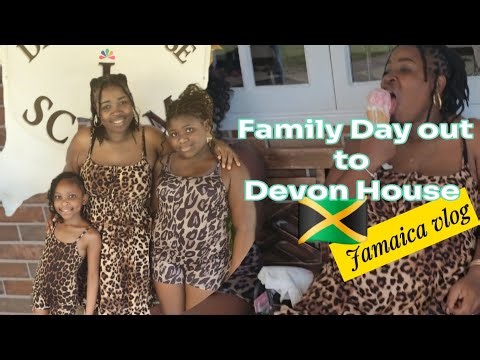 We Visited the World Famous Devon House 🇯🇲 | Trying Ice Cream & history!
