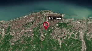 Trabzon City Map Zoom Turkey Space Stock Footage Video (100% Royalty-free) 1108251441 | Shutterstock