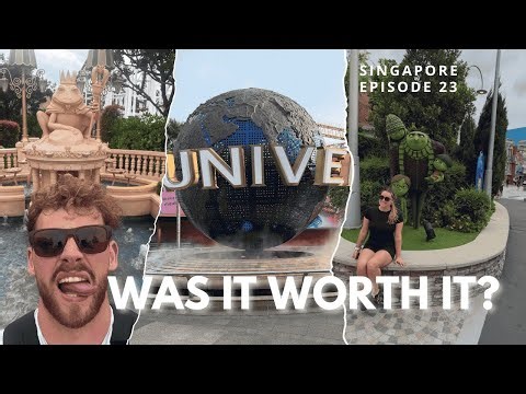 We Visited Universal Studios Singapore (Was It Worth It?) | Southeast Asia Travel Vlog Episode 23