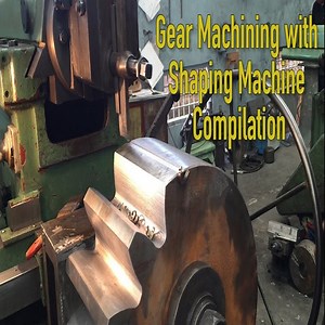 Gear Machining With Shaping Machine Compilation | Machinery TV