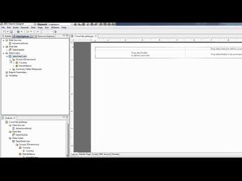 BIRT Tutorial | How to Create a Cross Tab Report | ReportingGuru