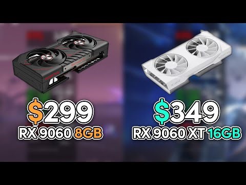 9060 & 9060 XT QHD GAMING BENCHMARK in 12 GAMES