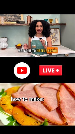 I Made the Most JUICY Jamón con Piña Ever… Here’s the Trick! 🤯 #puertoricanfood #caribbeanfood